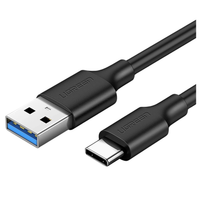 kabel ugreen us184 20881 usb-a 3.0 / usb-c 3a 0.5m - czarny