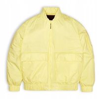 Kurtka bomberka Rains Unisex Fuse Słomkowa xs