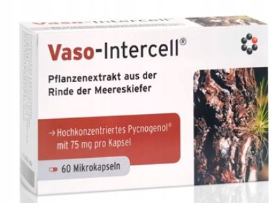VASO-INTERCELL - PYCNOGENOL 75 MG 60 KAPS NIEMCY na Arena.pl