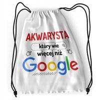Plecak Dla Akwarysty Sportowy Szkolny Worek Torba Z Nadrukiem Ze Zdjęciem