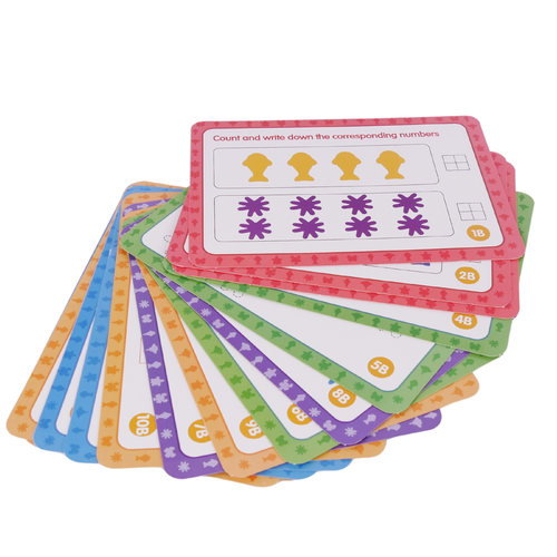 Montessori Sortowanie Nauka Liczenia Logiki Myślenia Karty Gra Układanka na Arena.pl