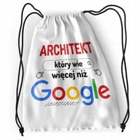 Plecak Dla Architekta Sportowy Szkolny Worek Torba Z Nadrukiem Ze Zdjęciem