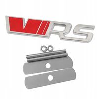 Skoda VRS naklejka na klapę bagażnika błotnik grill EMBLEMAT VRS