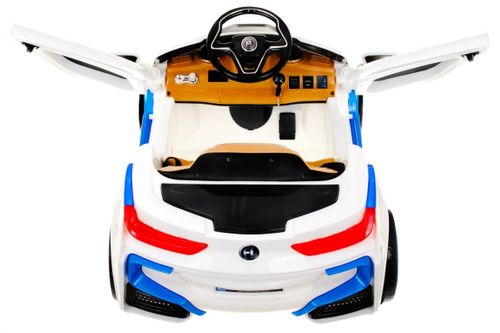 Auto na akumulator Rapid Sport biały na Arena.pl