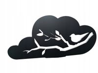 Uchwyt na wąż ogrodowy Ptaszek czarny