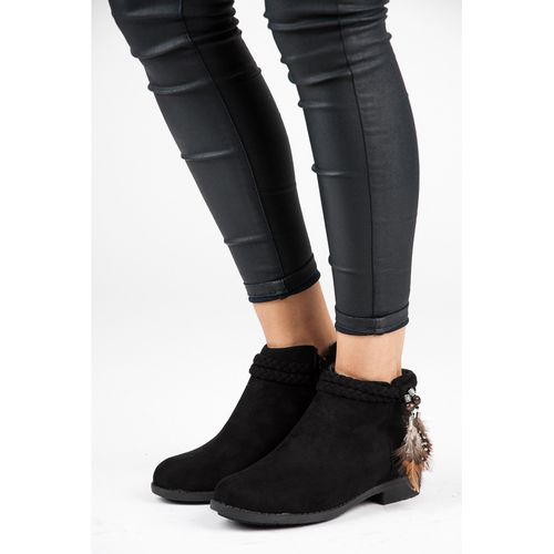 Zamszowe Botki W Stylu Boho r.37 na Arena.pl