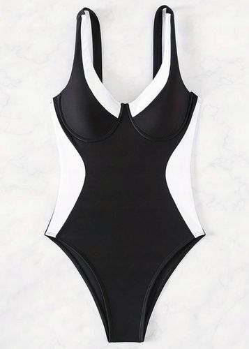 WYSZCZUPLAJĄCY STRÓJ KĄPIELOWY JEDNOCZĘŚCIOWY KOSTIUM DAMSKI PUSH UP L 40 na Arena.pl