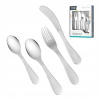 Sztućce dla Dzieci Stal Nierdzewna 4 elementy