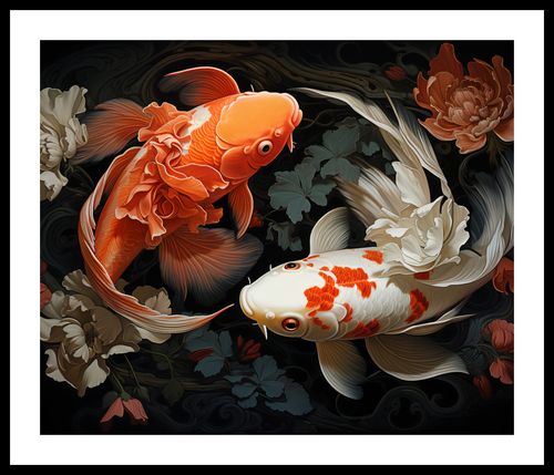 Plakat 60x50cm Harmonijny Taniec na Arena.pl