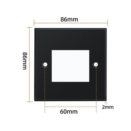 Panel montażowy Teriux TAP-1-BK zdjęcie 2