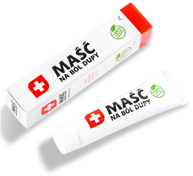 Maść na Ból Dupy w Pudełeczku - Zabawny Gadżet zdjęcie 1