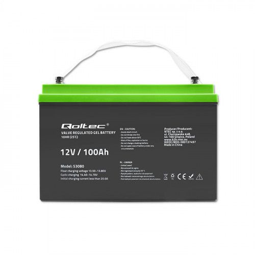 QOLTEC AKUMULATOR ŻELOWY 12V 100AH na Arena.pl