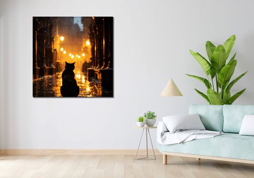 Obraz 100x100cm Samotna Wędrowczyni na Arena.pl