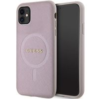 Guess GUHMN61PSAHMCP iPhone 11 / Xr 6.1" różowy/pink hardcase Saffiano Mag