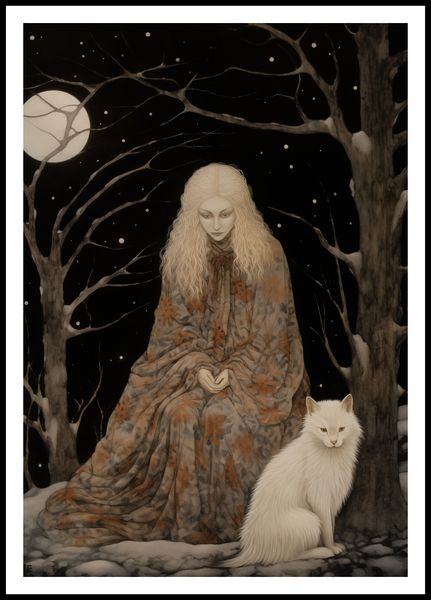 Plakat 68x98cm Stróżka Leśna zdjęcie 3