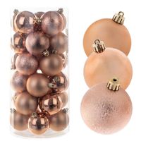 Bombki Choinkowe Nietłukące Bombka Na Choinkę Ozdoby Świąteczne Zestaw 30x