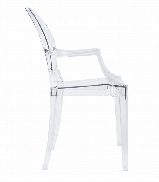 Krzesło BUSAN - transparentne x 1 zdjęcie 3
