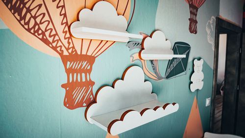 Półka Chmurka zestaw 3 szt. wersja Minorka - Elegance na Arena.pl