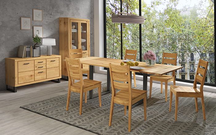 Witryna dębowa Como 1 zdjęcie 6