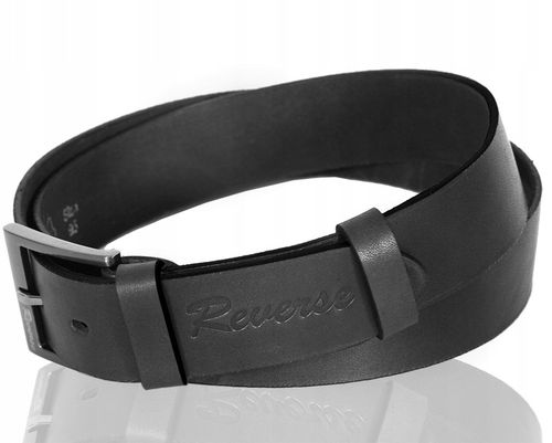 REVERSE Pasek męski SKÓRZANY pas do spodni CZR 110 na Arena.pl