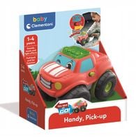 2X Samochód Pick-Up Handy Efekty Dźwiękowe Świetlne Clementoni 17544