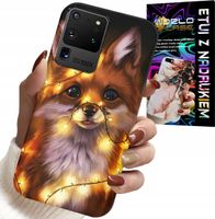 ETUI DO SAMSUNG GALAXY S20 Ultra - SŁODKI LISEK ZWIERZĘTA LEŚNE CASE +FOLIA