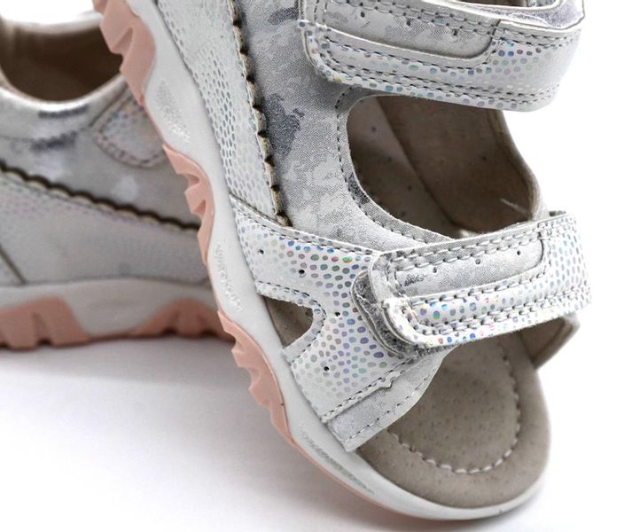 Sandały dziewczęce MISS E 23DZ23-5924 - białe 26 zdjęcie 2