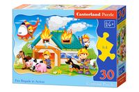 puzzle 30 el.  fire brigade in action b-03525-1