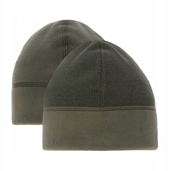 CZAPKA ZIMOWA WOJSKOWA WP WZ.420Z-MON Wełna MERINO Dwustronna Olive zdjęcie 6