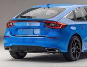 Honda Civic XI Hatchback 2022+ LISTWA CHROM Klapę