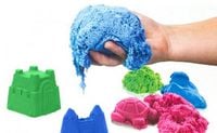 KX9568_1 Piasek kinetyczny 1kg w woreczku rozowy