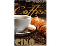 50X70CM PORANNA KAWA OBRAZ PION ŚCIAN