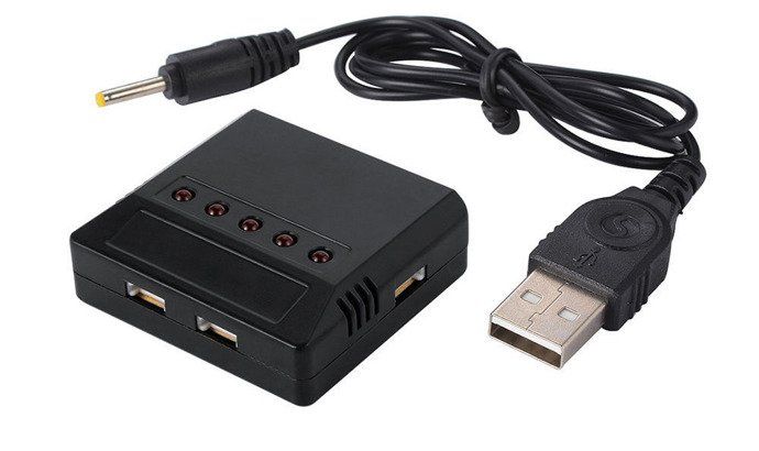 Ładowarka Akumulatorów Dron USB x 5 zdjęcie 1