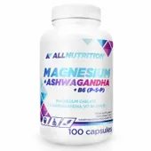 Allnutrition Magnesium + Ashwagandha + B6(P-5-P) 100kap