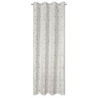 Zasłona zaciemniająca welwetowa na przelotkach KORNELIA 140X250 kremowa