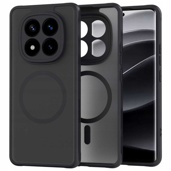 Spacecase Hybrid Mag Redmi Note 14 Pro+ 5G Black zdjęcie 1