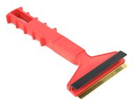 Skrobaczka z mosiężnym ostrzem i ściągaczką, krótka