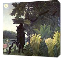 Obraz 50x50cm The Snake Charmer, Rousseau Vintage do Salonu