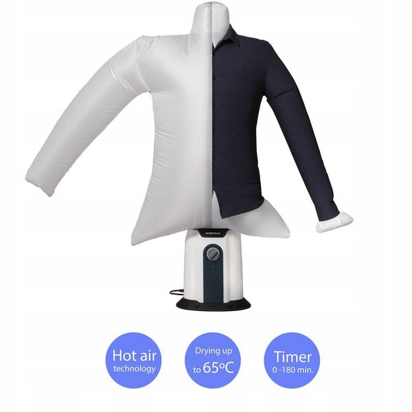 Automat do prasowania koszul SUSZENIA 850W prasowalnica do koszuli TIMER zdjęcie 4