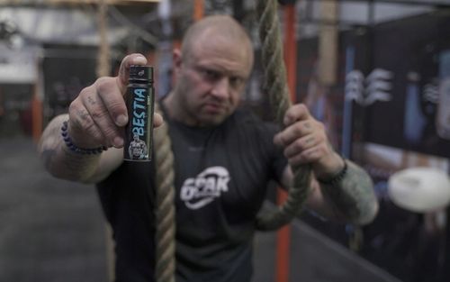 BESTIA 12x80ML PRZEDTRENINGÓWKA SHOT KOFEINA POMPA na Arena.pl