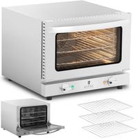 piec konwekcyjny piekarnik 3 poziomy stal 2150 w