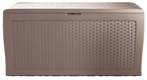Skrzynia Ogrodowa SAMOA RATTAN Keter Schowek na Balkon Taras 270L na Arena.pl