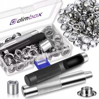 ZESTAW OCZEK DO PLANDEKI Z ZAKUWAKIEM OCZKA DZIURKACZ 8MM NAPY 100 SZT.