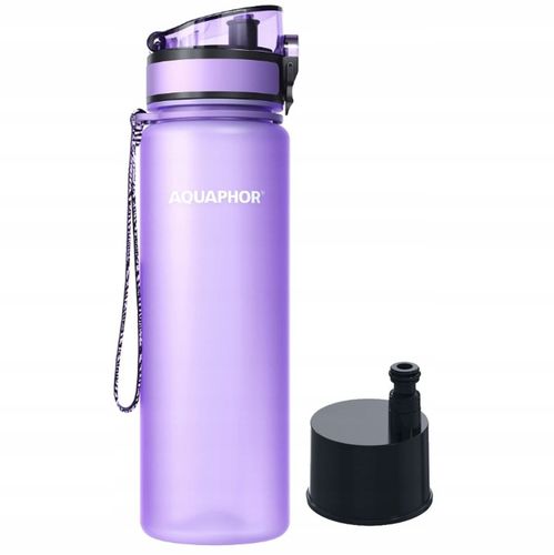AQUAPHOR CITY Bidon Butelka filtrująca wodę + filtr 0,5L lawendowa na Arena.pl