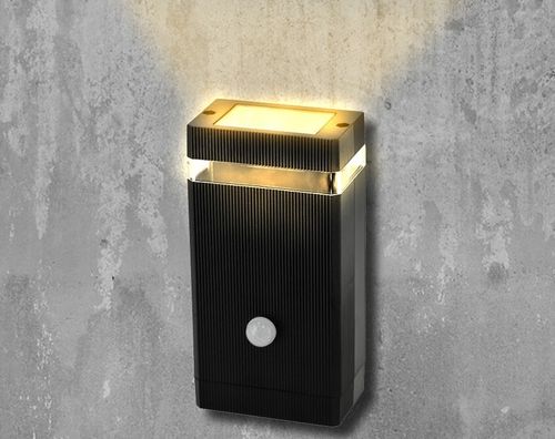 Lampa Elewacyjna Zewnętrzna LED Z Czujnikiem Ruchu i Zmierzchu 1x GU10 PIR na Arena.pl