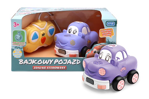 ARTYK 132513 Bajkowy pojazd zdalnie sterowany fioletowy na Arena.pl