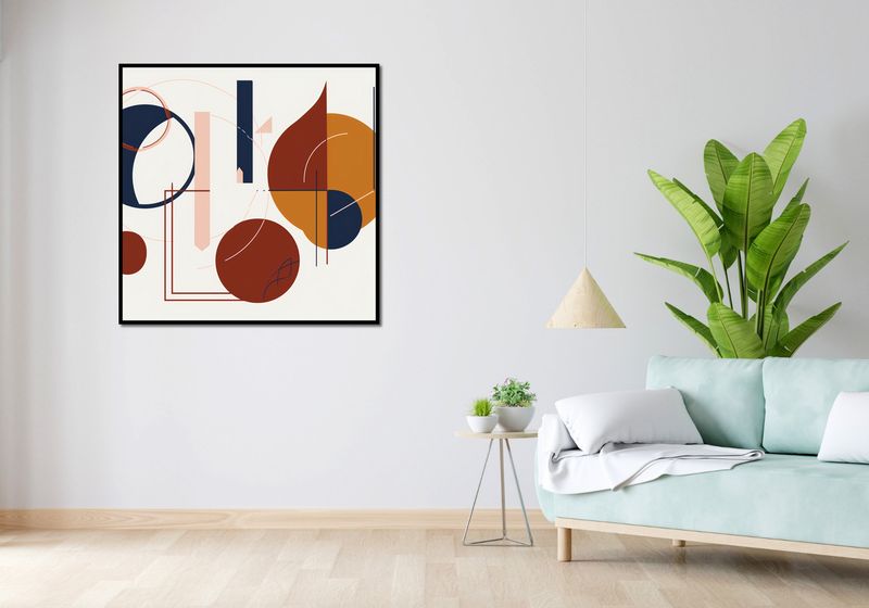 Plakat 100x100cm Harmonia Wnikliwa zdjęcie 4