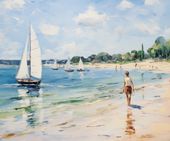 Plakat 60x50cm Życie na Brzegu
