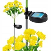 LAMPA SOLARNA OGRODOWA LAMPKA KWITNĄCA ŁĄKA KWIATY