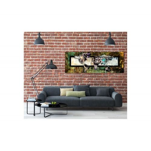 Deco Panel, Mapa świata - abstrakcja 50x20 na Arena.pl